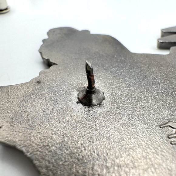 Almost Amusing x Dave Correia Large Enamel Pin Pink Bloody Tiger Rare - Picture 13 of 13